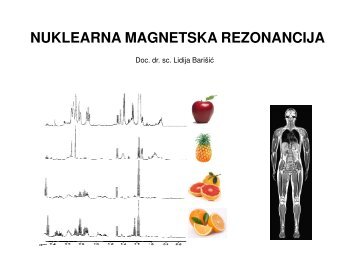 NUKLEARNA MAGNETSKA REZONANCIJA - PBF