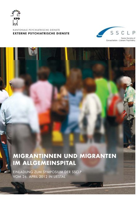 migrantinnen und migranten im allgemeinspital - Psychiatrie ...