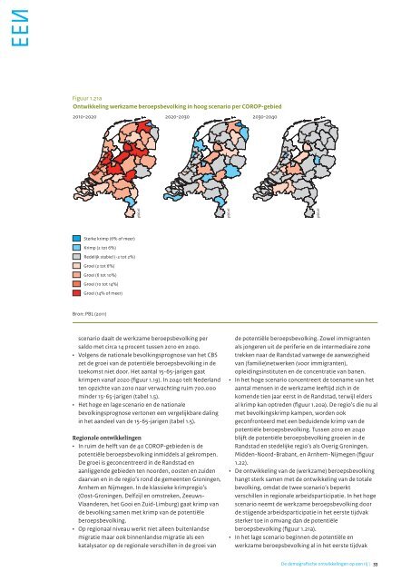 Demografische ontwikkelingen 2010-2040 - Planbureau voor de ...