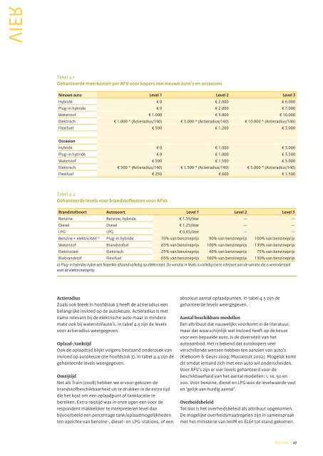 Rijden op elektriciteit, waterstof of biobrandstoffen - Planbureau voor ...