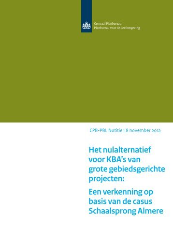 download het rapport (PDF, 3 MB) - Planbureau voor de ...