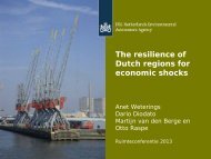 The Resistance of Dutch Regions to Economic Shocks