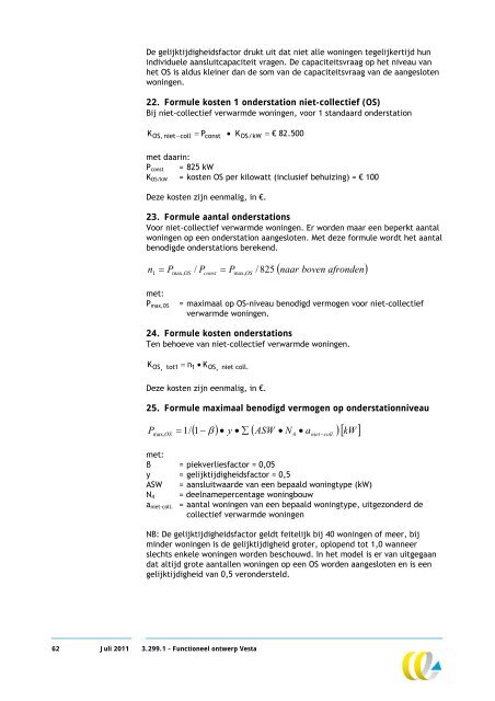 Functioneel ontwerp Vesta - Planbureau voor de Leefomgeving