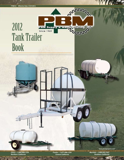 2012 Tank Trailer Book - PBM Supply & Mfg.
