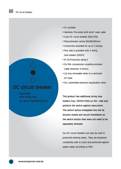 DC circuit breaker