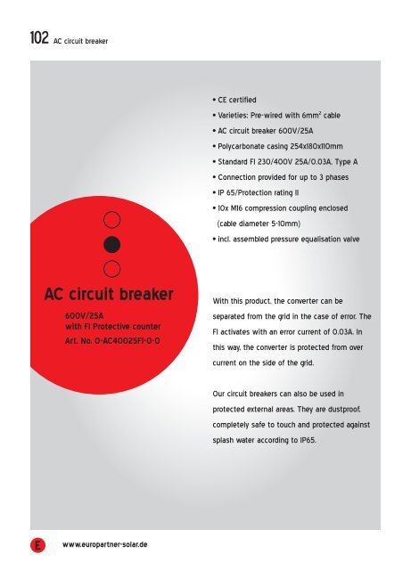 DC circuit breaker