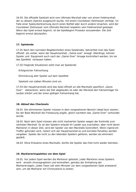 Regelwerk - PBportal.de