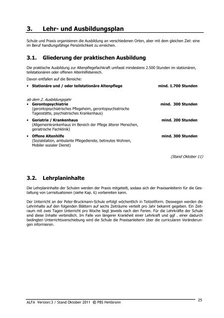 ALFA Gesamttext - 3 - Fachschule fÃ¼r Lebensmitteltechnik Heilbronn