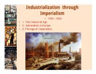 The Industrial Revolution