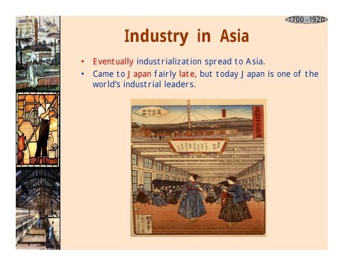 The Industrial Revolution