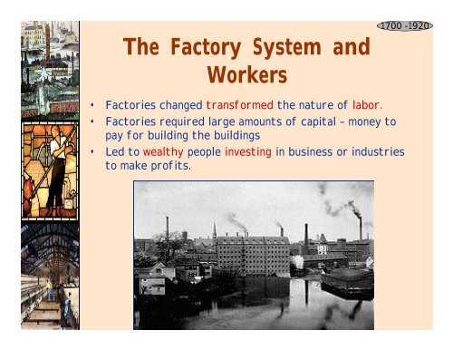 The Industrial Revolution