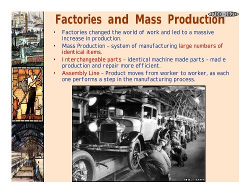 The Industrial Revolution