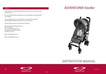 ADVENTURER Stroller - Babylove
