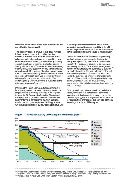 Powering the Future Summary Report - Parsons Brinckerhoff