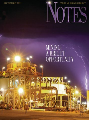 Mining: A Bright OppOrtunitY - Parsons Brinckerhoff