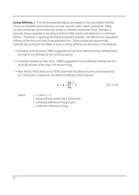 Seismic Design of Tunnels - Parsons Brinckerhoff