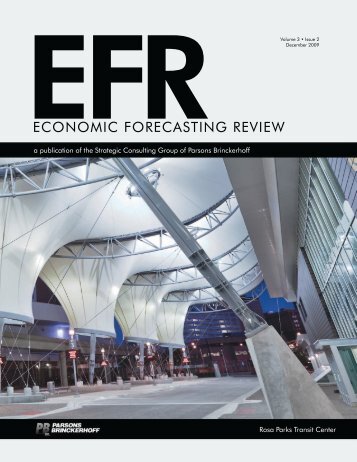 ECONOMIC FORECASTING REVIEW - Parsons Brinckerhoff