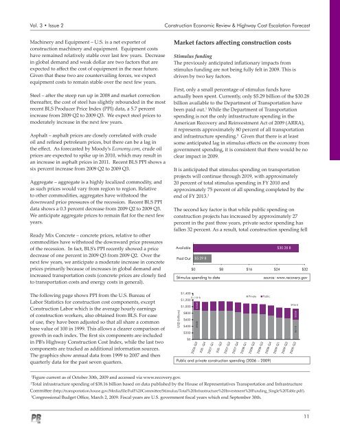 ECONOMIC FORECASTING REVIEW - Parsons Brinckerhoff