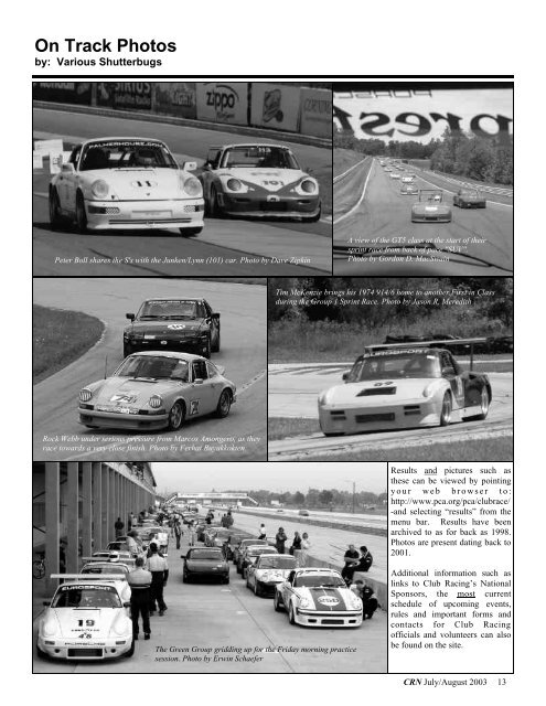 2003, Volume 4 - Porsche Club of America