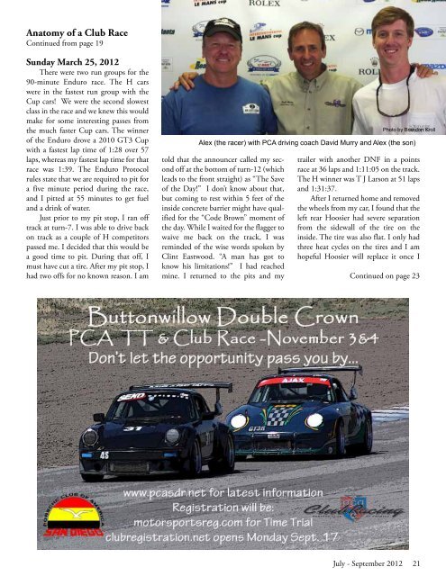 2012, Volume 3 - Porsche Club of America