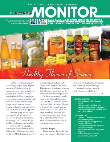 Healthy Flavors of Science - pcaarrd - Department of Science and ...