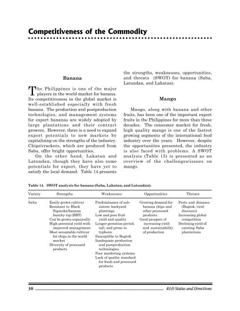 Download PDF - pcaarrd - Department of Science and Technology