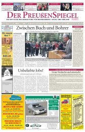 Sonntag, 8. Juni 2008 - Der Preussenspiegel