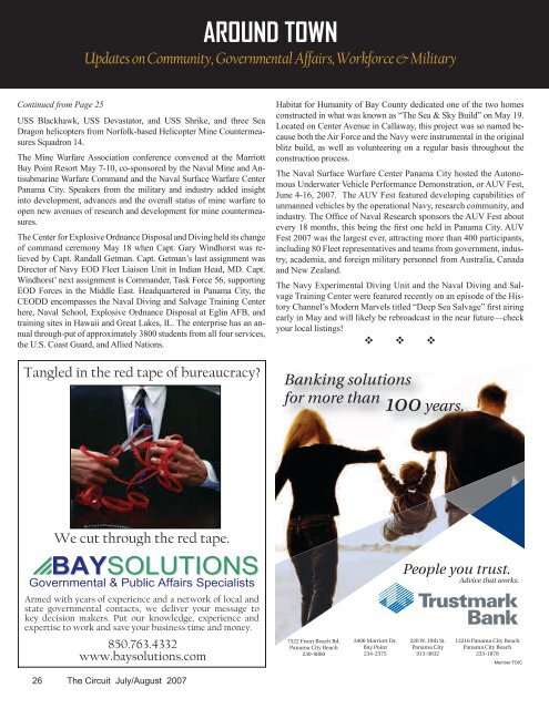 Special issue - Panama City Beach Chamber of Commerce