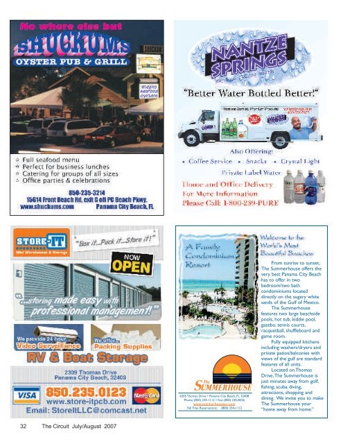 Special issue - Panama City Beach Chamber of Commerce