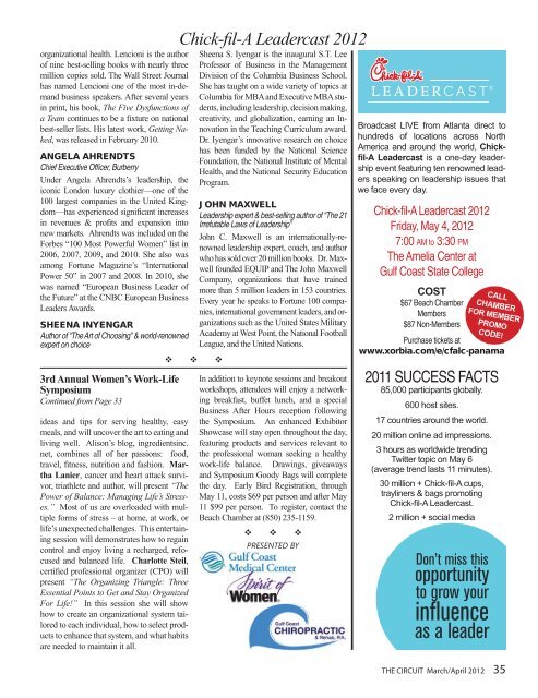 View This Issue - Panama City Beach Chamber of Commerce