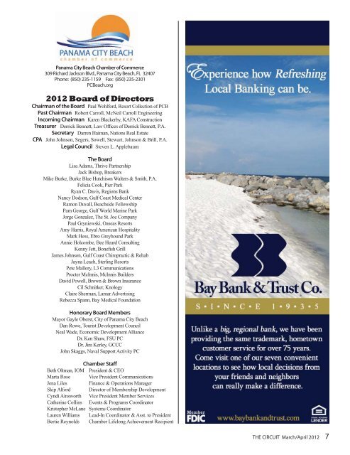 View This Issue - Panama City Beach Chamber of Commerce