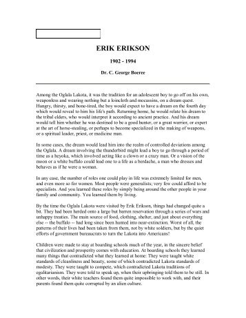 erik erikson - pcc - Portland Community College