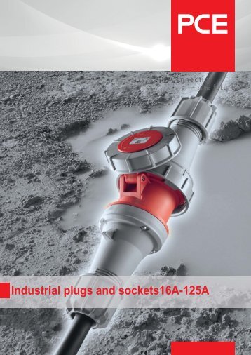 Industrial plugs and sockets16A-125A - pc electric