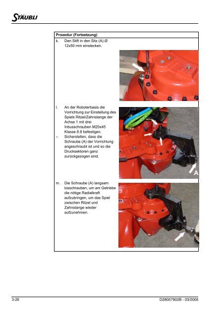 Roboterarm - Baureihe RX260 D28057902B - 03 ... - eule-roboter.de