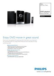 MCD170/12 Philips DVD Micro Theater - PC H.AND