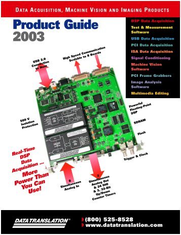 pci data acquisition - PC Instrumentering