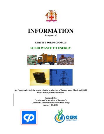 Information Doc RFPWTE - Petroleum Corporation Of Jamaica