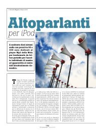 Altoparlanti per iPod - PC Professionale