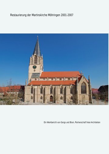 Restaurierung der Martinskirche Möhringen ... - Gergs Blum Schempp