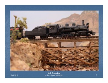 Presentation - Pacific Coast Region of NMRA