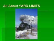 All About YARD LIMITS