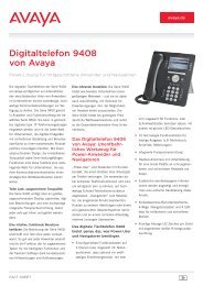 Digitaltelefon 9408 von Avaya - PCS