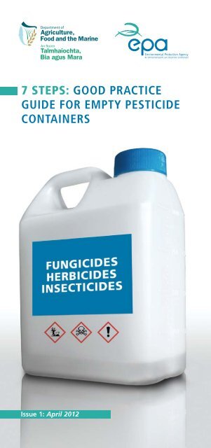 good practice guide for empty pesticide containers