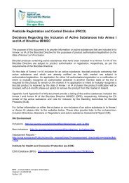 Biocide Inclusion Decisions December 2012 - Pesticide Control ...