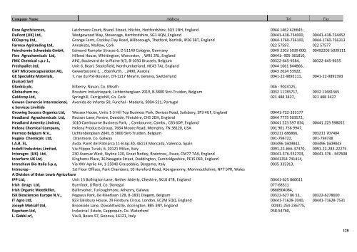 Pesticides 2013 - Pesticide Control Service - Department of Agriculture