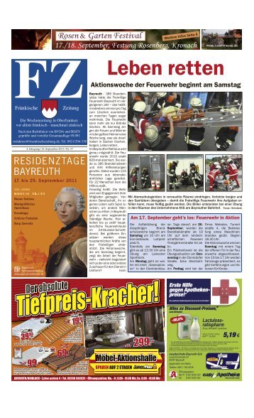 Bayreuth - E-Paper - Fränkische Zeitung