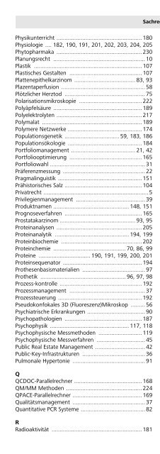 Anwendungsorientierte Forschung an der ... - Universit