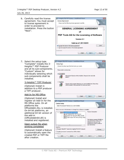 Desktop - PDF Tools AG