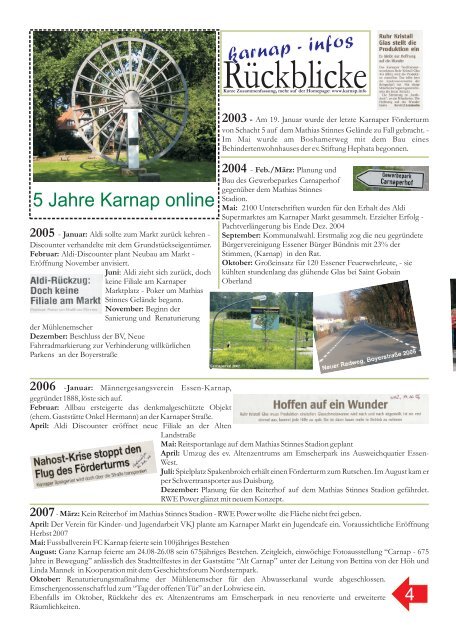 Stadtmagazin NATUERlich - 09/2008