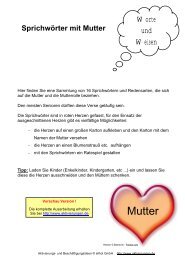 SprichwÃ¶rter mit Mutter - Aktivierungen, ellhol GmbH